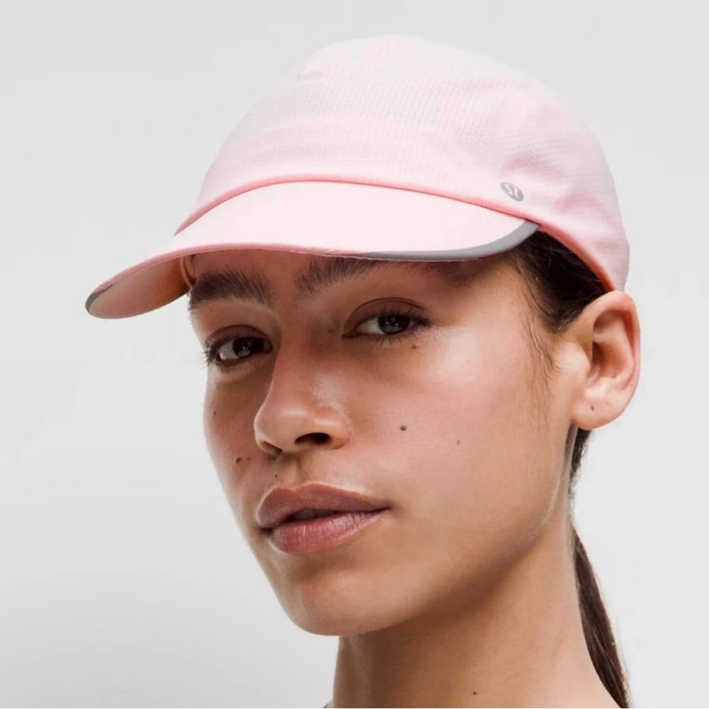 Lululemon Strawberry Milkshake 🍓Fast and Free Running Hat WovenAir